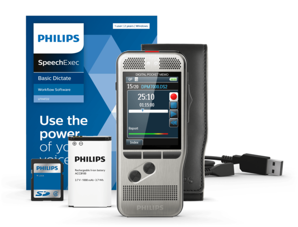 Philips DPM 7200 Digital Pocket Memo