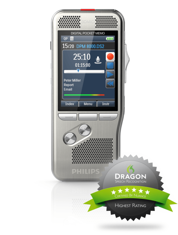 Philips DPM 8000 Digital Pocket Memo