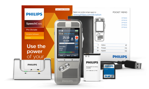 Philips DPM 8200 Digital Pocket Memo