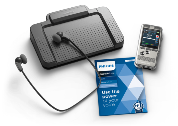 Philips DPM 7700 PocketMemo Dicteer- en transcriptieset