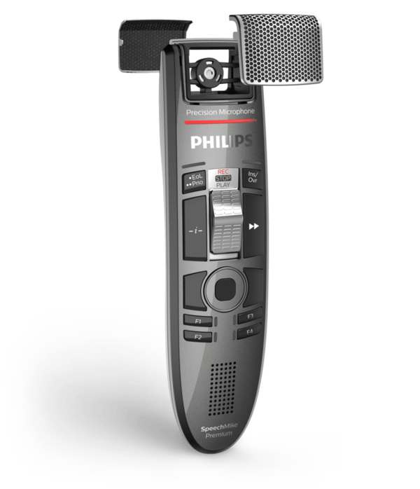Philips SMP 3710 SpeechMike Premium Touch Dicteermicrofoon met shuifbediening